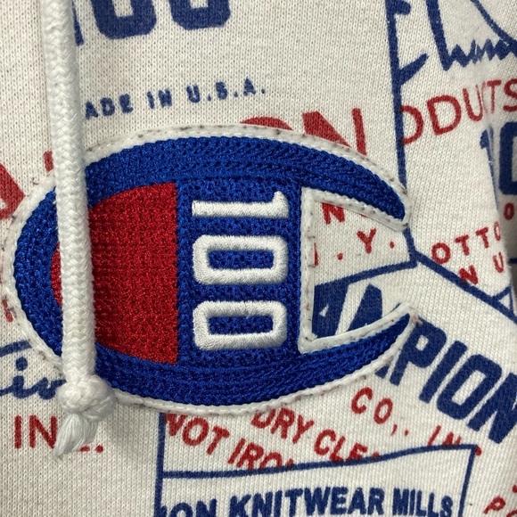 Champion Afterhood 100 Year Anniversary RARE Hoodie  COLLECTORS 1920’s Small - Picture 2 of 12